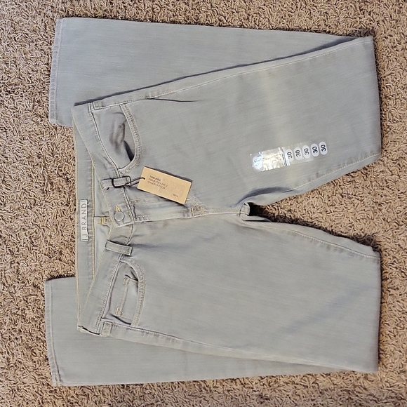 NWT J Brand Gray Toned Jeans Mid Rise Cigarette Leg 5 Pocket Skinny Leg Size 30 - Picture 5 of 5